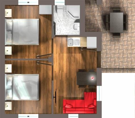 Tulipan Apartman Eger Bagian luar foto